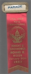 Eisenhower 1957 Inauguration Parade Badge 
