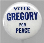 Vote Gregory for Peace
