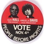 Hall, Davis Vote Nov. 4 Communist Jugate