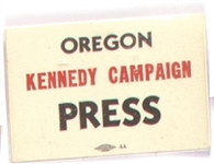 Kennedy Campaign Oregon Press