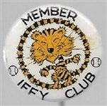 Iffy Club Baseball Pin