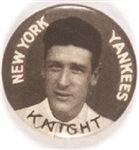 Knight, New York Yankees Baseball Pin