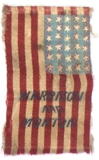 Harrison, Morton Flag Ribbon