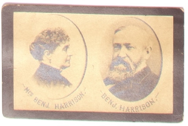 Benjamin and Caroline Harrison