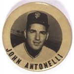 John Antonelli San Francisco Giants Celluloid