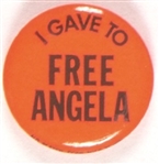 I Gave to Free Angela Davis