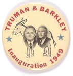 Truman, Barkley Democratic Donkey Inauguration Pin