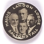 Landon, Lodge, Haigis, Saltonstall Massachusetts Coattail