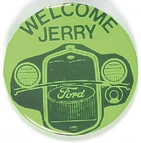 Welcome Jerry Ford