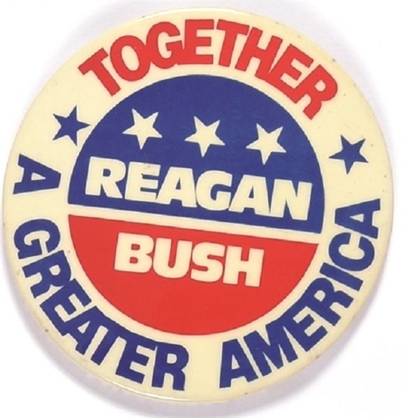 Reagan, Bush Together a Greater America