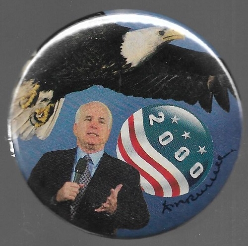 John McCain Eagle by David Russell