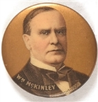William McKinley Gold Celluloid