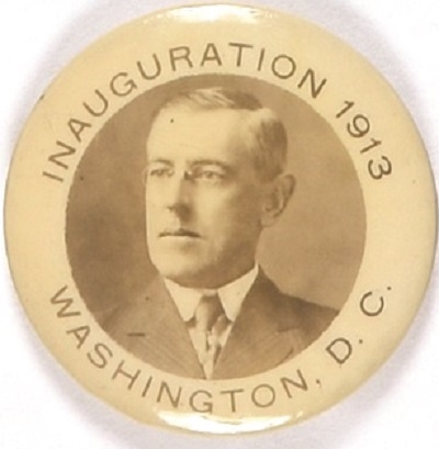 Wilson 1913 Inaugural Pin
