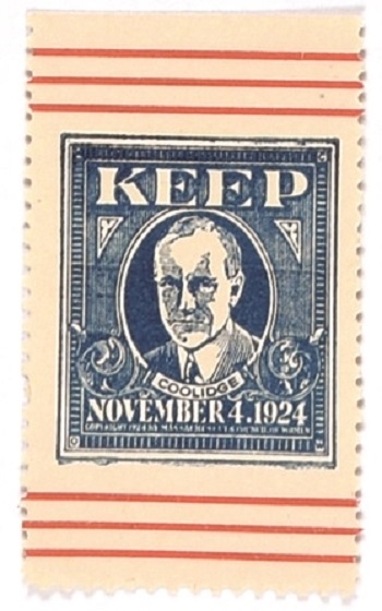 Keep Coolidge Stamp