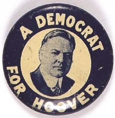 A Democrat for Hoover