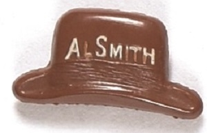 Al Smith Brown Derby Pin