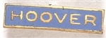 Hoover Blue and Gold Enamel Pin