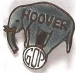 Hoover Elephant and Ball Enamel Pin