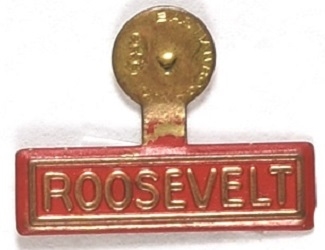 Roosevelt Red and Gold Tab