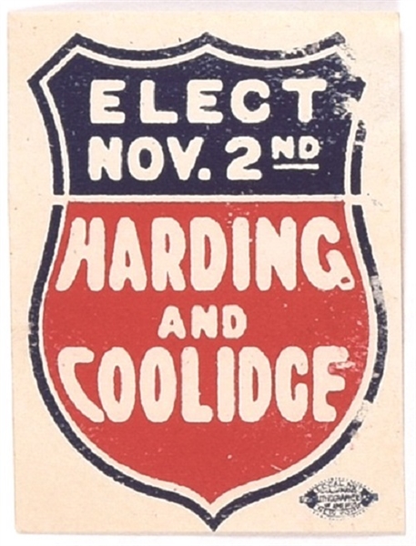 Harding and Coolidge Stamp
