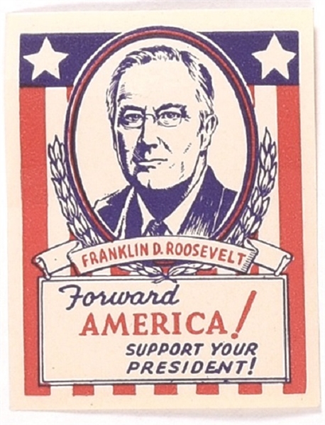 FDR Forward America! Stamp
