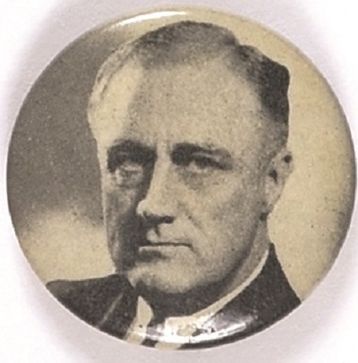 Franklin Roosevelt Sharp Picture Pin