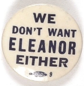 We Dont Want Eleanor Either
