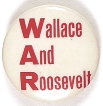 Wallace and Roosevelt, WAR