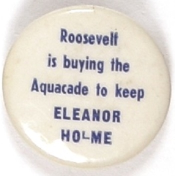 FDR Aquacade Keep Eleanor Holm