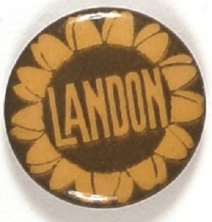 Landon Celluloid Sunflower Pin