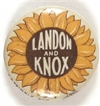 Landon and Knox Sunflower Pin