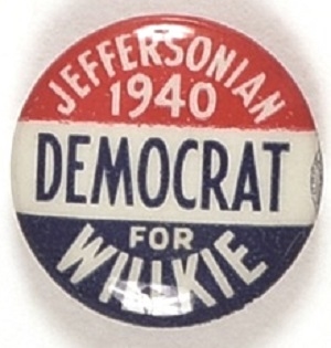 Jeffersonian Democrat for Willkie