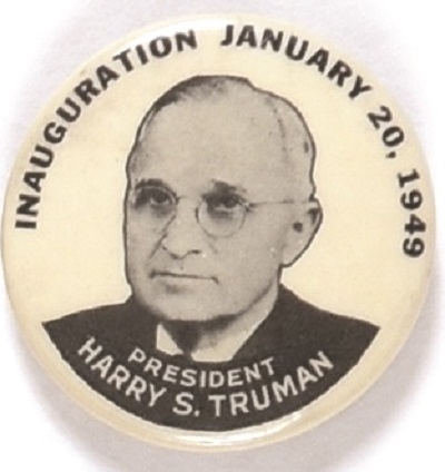 Truman Inaugural Celluloid
