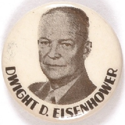 Eisenhower Different Lettering Celluloid