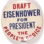 Draft Eisenhower the Peoples Choice