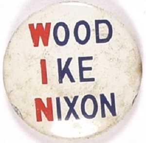 Ike, Nixon Wood WIN