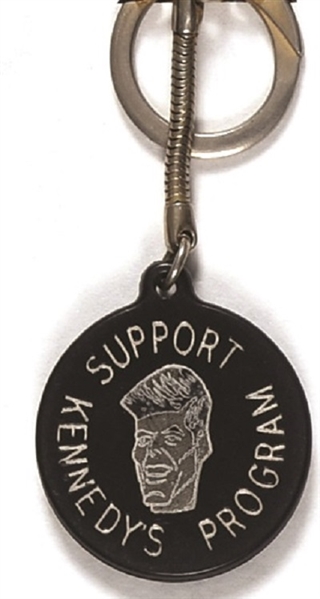 Support Kennedys Program Keychain