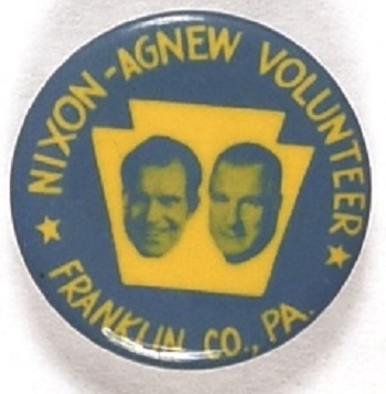 Nixon, Agnew Pennsylvania Volunteer