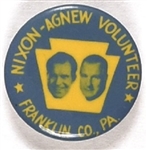 Nixon, Agnew Pennsylvania Volunteer