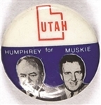 Humphrey, Muskie Utah Jugate