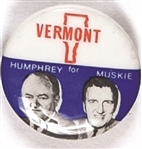 Humphrey, Muskie Vermont Jugate