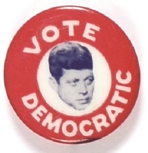John F. Kennedy Vote Democratic