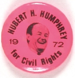 Humphrey for Civil Rights Pink Version