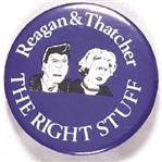 Reagan and Thatcher, the Right Stuff
