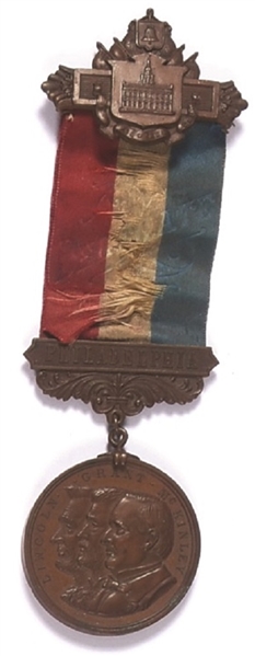 McKinley, Lincoln, Grant Badge