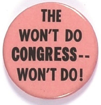 The Wont Do Congress Wont Do!