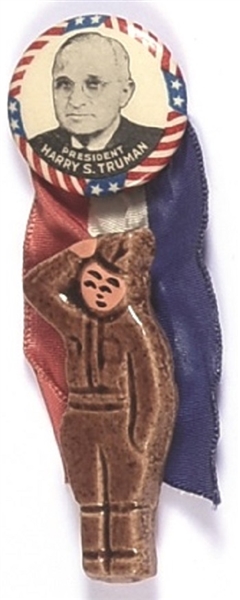 Truman Pin With Ceramic Soldier