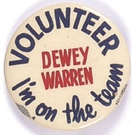 Dewey Warren Im on the Team