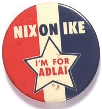 Nix On Ike, Im for Adlai