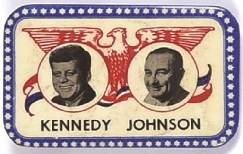 Kennedy, Johnson Fargo Rubber Stamp Jugate